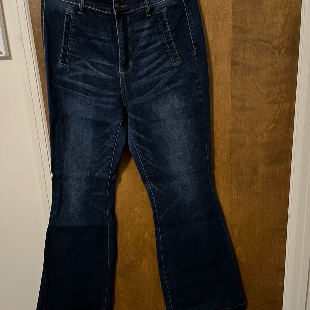 Women's Dark Blue Jeans